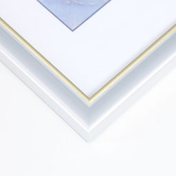 Фоторамка пластик "Офис 8" 21х30 см, серебро (пластик)