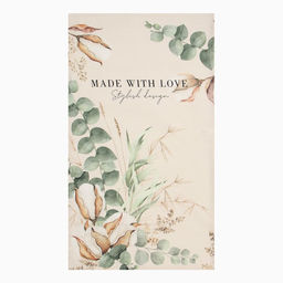 Полотенце Этель Cotton 40х73 см, 100% хл, саржа 190 гр/м2  фото 2