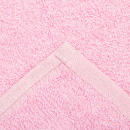Полотенце махровое Экономь и Я 50*90 см, цв. розовый, 100% хлопок, 320 гр/м2  фото 6