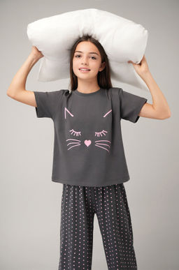 Хлопковая пижама для девочки Happyfox