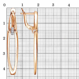СЕРЬГИ 33814795Д - Красная пресня фото 3