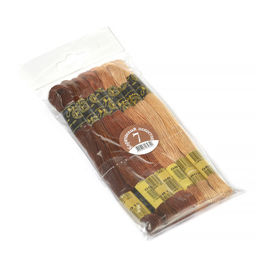 Нитки мулине Цветик-семицветик 10м арт. ПНК набор 7 мотков №7-коричневый лепесток