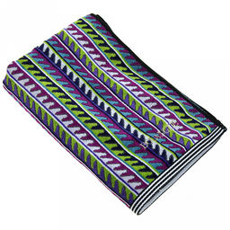 "Missoni-3004" Полотенце махровое 70х140см, плотность 375гр/м2, 100% хлопок, велюр, сиреневый, Bolangde (Китай)