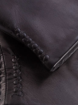 Перчатки женские н/м ягн IS0424 black - Eleganzza фото 7