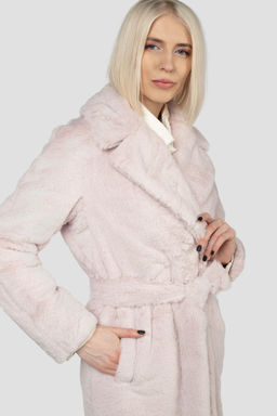 Пальто женское демисезонное (пояс) - El podio фото 6