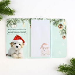 Блок бумаг с липким слоем С Новым Годом!, 30 листов - Artfox фото 2