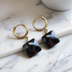 Серьги из стали