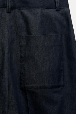 HIGH-WAIST CULOTTE TROUSERS - Zara фото 10