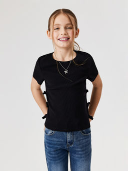 ACOOLA / Блузка детская для девочек Krassula черный  фото 5