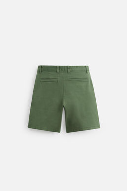 CHINO REGULAR FIT BERMUDA SHORTS - Zara фото 7