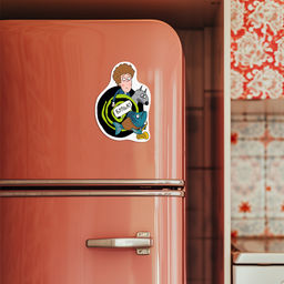 ФРЕЯ CMF-PNBM-011 Набор для раскрашивания по номерам (на магните) 15 х 10 см Петя и Волк. Бульк