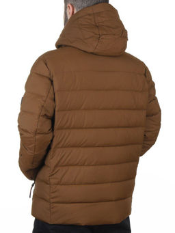 6584 BROWN Куртка мужская зимняя (200 гр. холлофайбер)