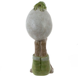 Фигурка декоративная "Заяц с яйцом", L11 W7 H18,5 см