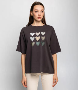 Футболка #КТ8101 (4), графит