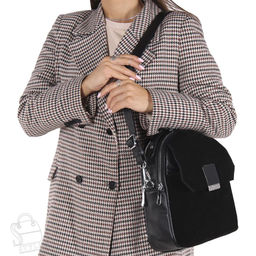 Рюкзак женский 69162-1AA black Velina Fabbiano-Safenta/30  в Новосибирске