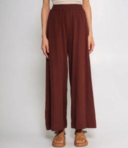 Брюки #ОКТ115007, шоколадный