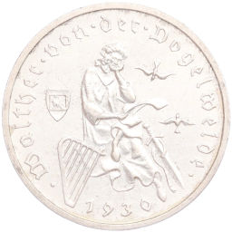 3 марки 1930 года A Германия 700 лет со дня смерти Вальтера фон дер Фогельвейде