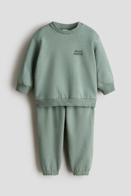 Conjunto de 2 piezas en tejido sudadera