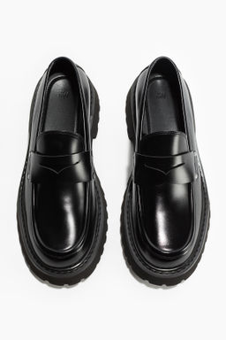 Mocasines con suela gruesa
