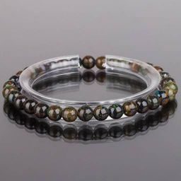 Браслет из камня Азурит (Африка) 18 см