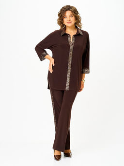 Костюм Svetlana Style 3017 шоколад
