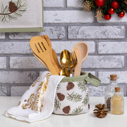 Текстильная корзинка Christmas 14х12см