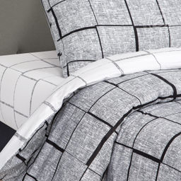 Постельное белье Пифагор (поплин DE LUXE) 2 сп. с Евро/Пододеяльник: 1 шт. - 215*175; Простыня: 1 шт. - 215*240; Наволочка: 2 шт. - 70*70; DE LUXE