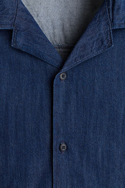Camisa resort en denim Regular Fit - H&m фото 5