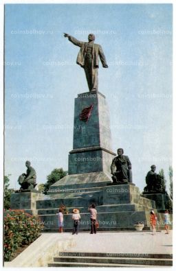 Открытка Севастополь  Памятник В.И. Ленину