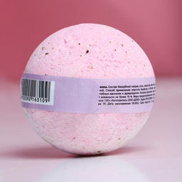 Цена за 2 шт. Бомбочка для ванны с лепестками роз Ты совершенна, 120 г, Чистое счастье фото 3