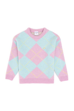 Розовый свитер для девочки Неожиданная скидка в корзине