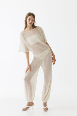 Pantal?n de punto con brillo - H&m фото 2