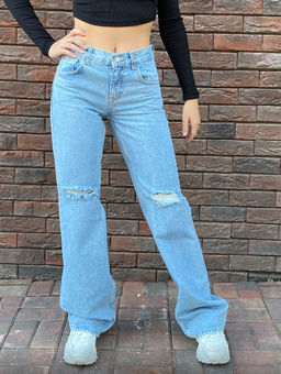 Джинсы трубы