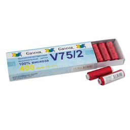 Нитки для вышивания Gamma V75/2 100% вискоза 10 x 365 м 400 я