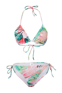 Trendyolmilla Tropikal Desenli Ucgen Regular Bikini Tak?m? TBESS25BT00148 фото 6