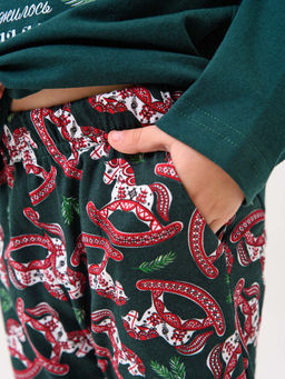 Пижама 100% хлопок женская Лошадка - Оптима фото 21