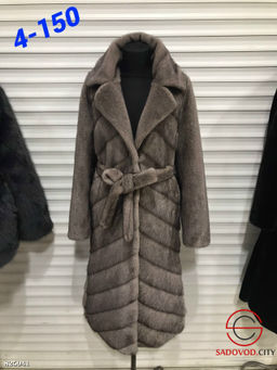 Шуба женская из искусственного меха