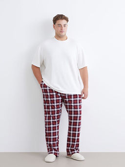 Standart Kal?p Ekose Erkek Pijama Alt