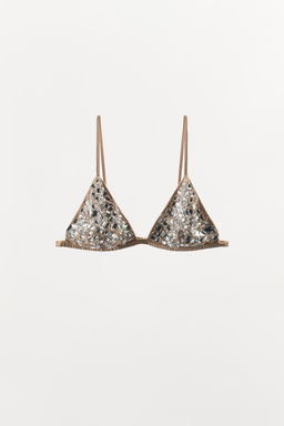 JEWEL TRIANGLE BRA - Zara фото 5