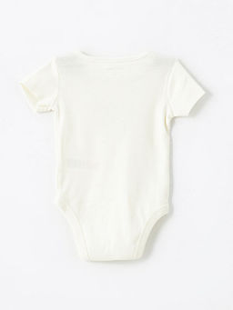 Bisiklet Yaka Bask?l? Erkek Bebek ??t??tl? Body - Waikiki фото 3