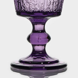 Бокал для вина Magistro «Французская лаванда», 310 мл, 16.4×8.9 см, стекло, сиреневый