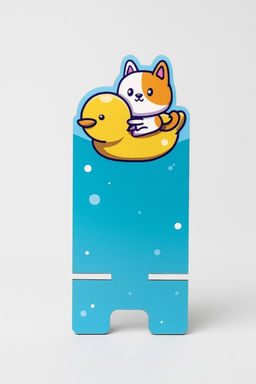 Подставка под телефон/планшет Duck and cat