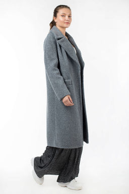 01-09985 Пальто женское демисезонное (пояс) - El podio фото 3