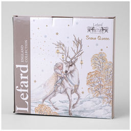 ТАРЕЛКА ЗАКУСОЧНАЯ LEFARD СНЕЖНАЯ КОРОЛЕВА 20,5 СМ  фото 2