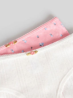 ACOOLA / Трусы детские для девочек в наборе из 2шт Paige_br цвет в ассортименте  фото 2