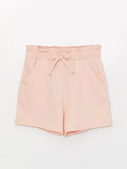 Beli Lastikli Basic K?z ?ocuk ?ort