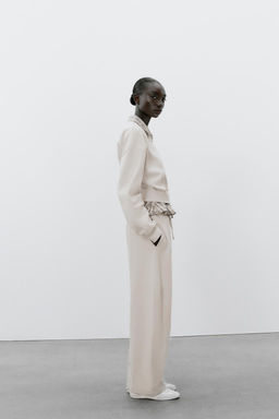 CONTRAST BALLOON TROUSERS - Zara фото 3