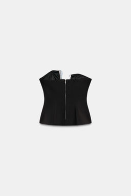 SPARKLING BANDEAU TOP - Zara фото 7