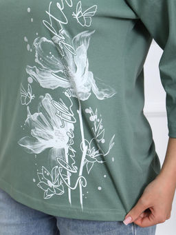 IV-CAPRIZ Амели - футболка хаки  фото 6