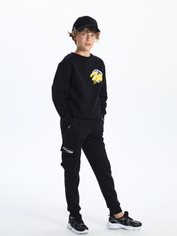 Beli Lastikli Erkek ?ocuk Kal?n Jogger E?ofman Alt? - Waikiki фото 2